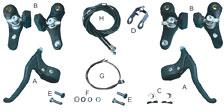 MTB Cantilever Brake Set