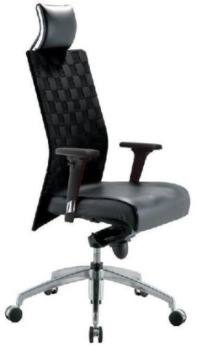 : ALUMINIUM BASE CHAIR EXECUTIVE HIGH BACK