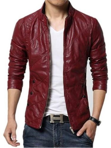 Faux Leather Jacket, Feature : Attractive Designs, Comfortable, Comfortable Soft, Inner Pockets, Light Weight