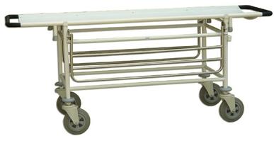 Stretcher Trolley, Size : 210L X 56W X 82H Cms.