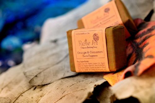 Organic Orange and Cinnamon Soap