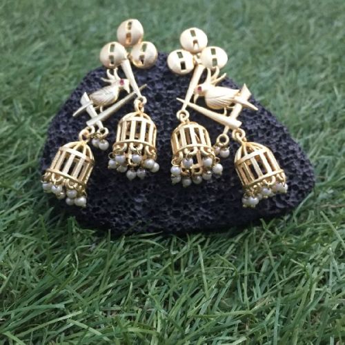 Brass Earrings All Occasion