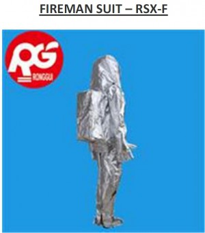 FIREMAN SUIT ALUMINIZED