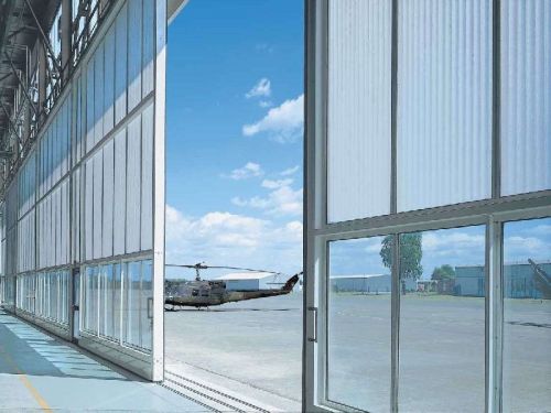Sliding Telescopic Type Hanger Door