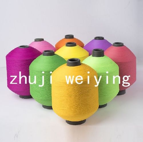Dyed Colored 100% Polyester Yarns DTY, Packaging Type : Multicolor