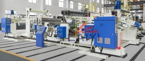 Electric Fully Automatic Release Paper Extrusion Laminating Machine
