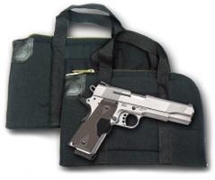 Locking Hand Gun Bag, Packaging Type : Black
