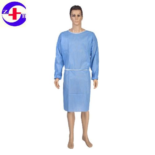 PP/SMS/SMMS/SMMMS/PP+PE Disposable Surgical Gown