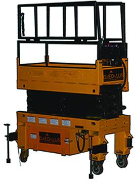 Manual Scissor Lift, Power : AC Single Phase Supply / 12VDC