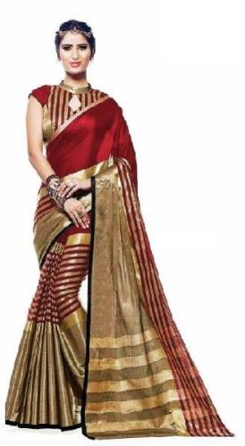 Admirable Zari Patta Saree