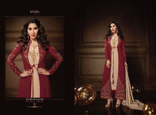 Karma Jacket Style Designer Long Suits, Occasion : Casual, Formal