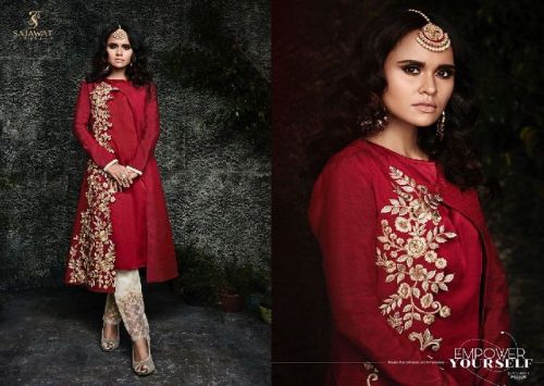 Sajawat Taj Vol 2 Pakistani Salwar Suit Material