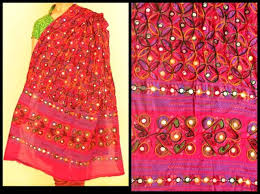 Printed Cotton Embroidered Dupatta, Feature : Skin Friendly