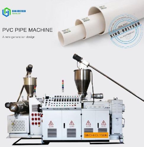 Semi Automatic 75-160mm PVC Pipe Making Machine
