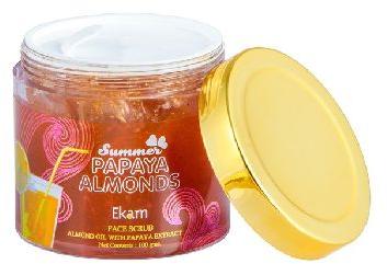 Summer Papaya Almonds Face Scrub