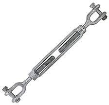 Carbon Steel Jaw Turnbuckle, Color : Grey