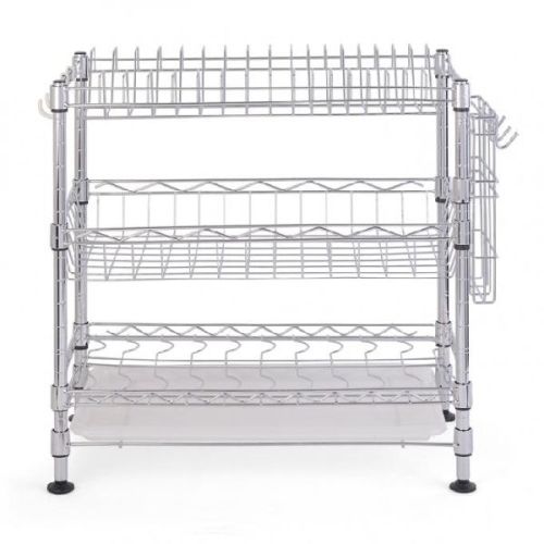 Stainless Steel Height Adjustable Kitchen Organizer