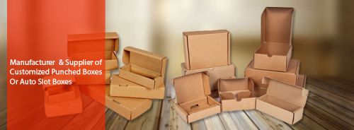 Customized Corrugated Punched Boxes