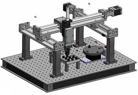 Automation Pick Place Pusher Machine