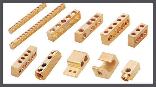 Brass Electrical Components, Surface Finishing : Polished