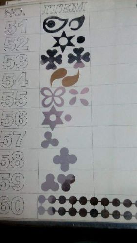 Steel Mirror Screw, Color : Silver