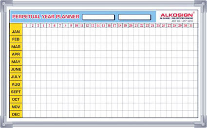 Yearly Planner Board