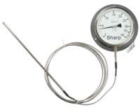 Filled System Temperature Gauges, For Chemical Petrochemical, Plastic Paper