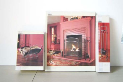 Basic Fireplace Folding Log Bin Log Rack