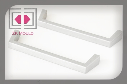 Office Entrance Doors Aluminum Die Casting Big Handle