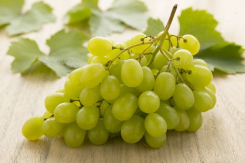 Organic Fresh Green Grapes, Packaging Type : Net Bag, Plastic Box