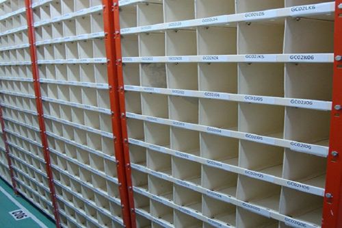 Slotted Angle Pigeon Hole Racking