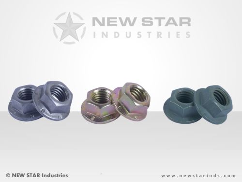 Flange Nuts, Grade : 4, 8, 10