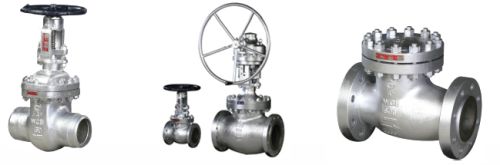 Gate, Globe AMD Check Valves