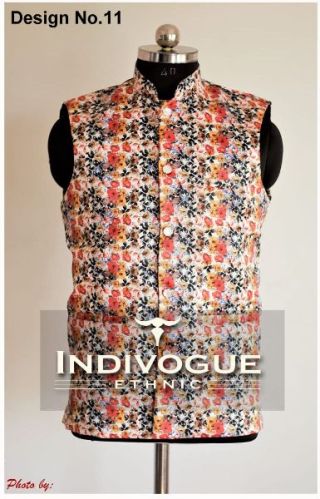 Cotton Mens Sleeveless Jackets, For Comfortable Soft, Inner Pockets, Waterproof, Technics : Woven