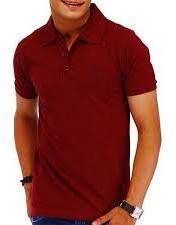 Checked Chiffon Mens Polo T-Shirt, Occasion : Casual Wear, Formal Wear, Party Wear