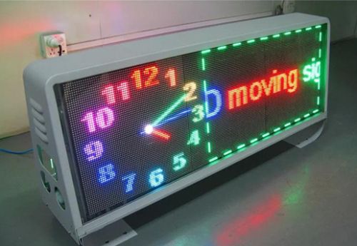 LED Taxi Top Sign Board