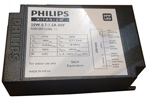 Philips LED Driver 50W/0.7-15A, For INDOOR USES