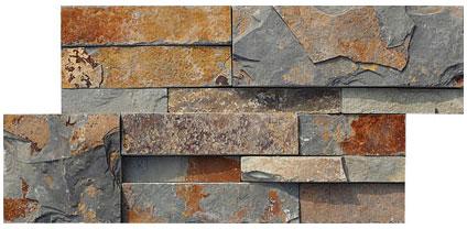 1835cm Rusty Decoration Wall Stone Panel