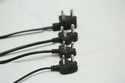 Reczin PVC 3 Pin Power Cord, For Commercial, Rsedential, Rated Voltage : 110V, 220V