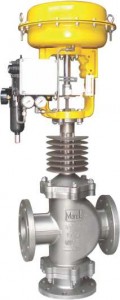 PNEUMATIC DIAPHRAM OPERATED CONTROL VALVE