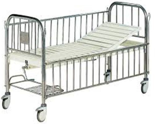 HF1893 - Semi-Fowler Bed For Children, With Side Railings