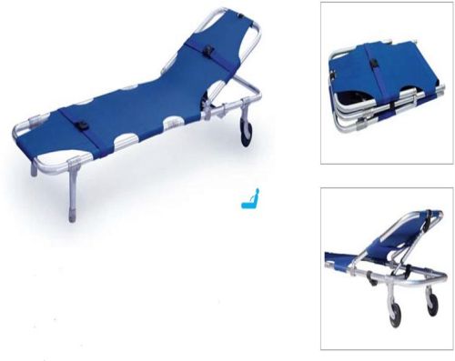 Single Fold Two Wheels Stretcher