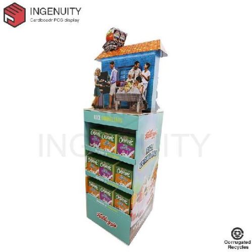 Floor Standing Cardboard Retail Display