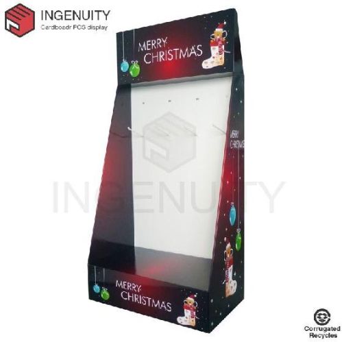 Promotion Cardboard Display With Hooks