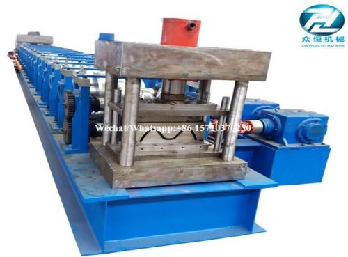 Electric Guardrail Roll Forming Machine, Power : 9-12kw