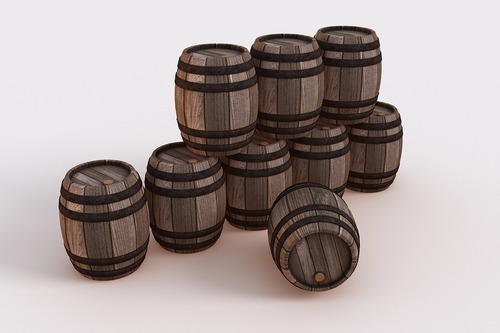 Wooden Wine Barrels