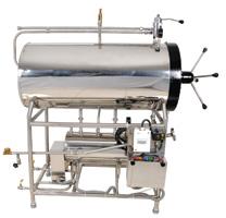 HORIZONTAL CYLINDRICAL HIGH PRESSURE AUTOCLAVE