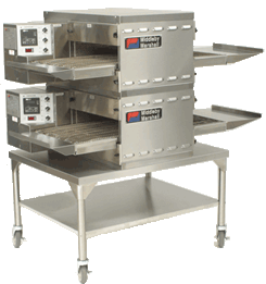 Metal Electric Conveyor Pizza Oven, For Hotels, Restaurant, Certification : ISI Certified