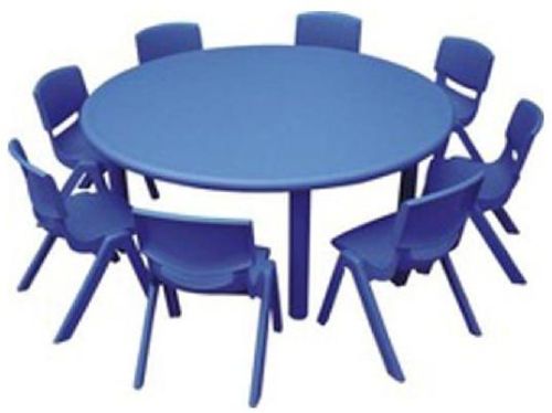 Round Plastic Table, Size : L45'DxH20'