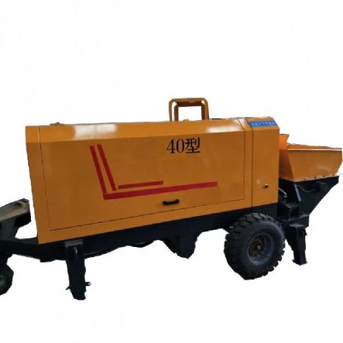 Trailer Diesel Concrete Pump